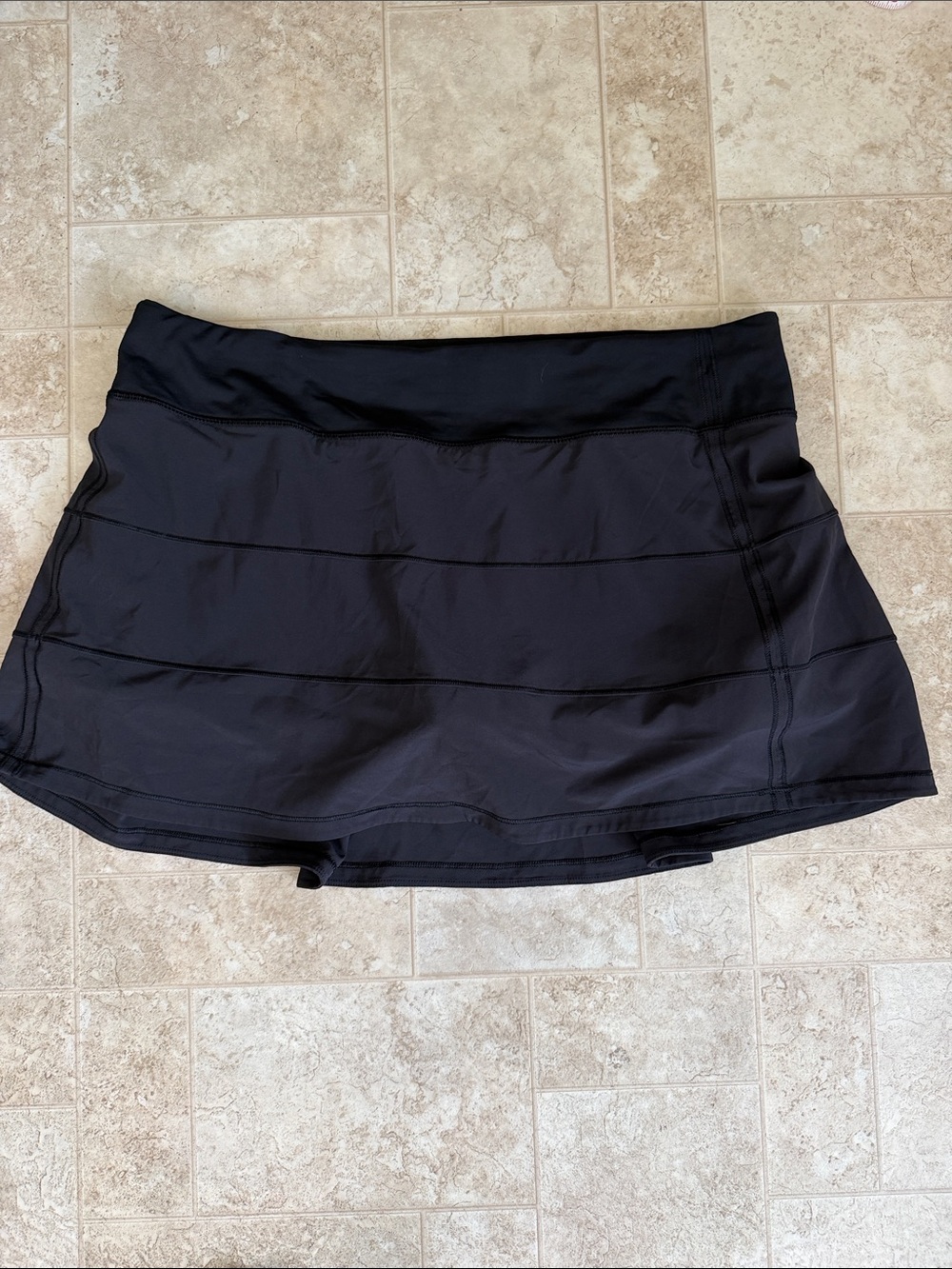 lululemon athletica Black Active Skort